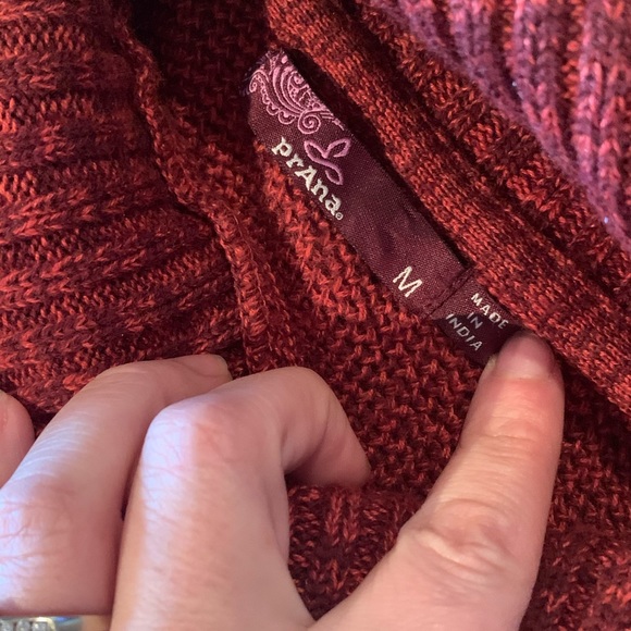 Prana Archer Vestido sweater dress Res Umber M - Picture 6 of 8